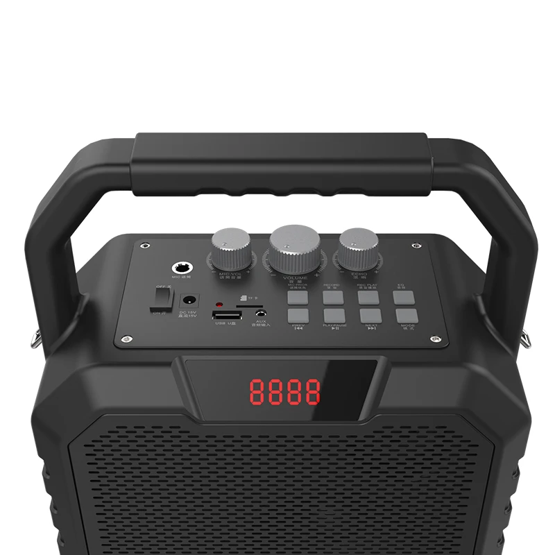 30 Вт динамик для караоке Bluetooth беспроводной с микрофоном популярная Музыкальная