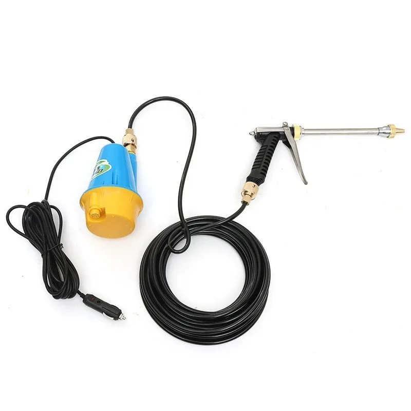 Продажа Портативный 12V с высоким уровнем Давление электрический автомобиль бортовой автомобильный насос омывателя бортовой шайбы автомобиля 12V Да...