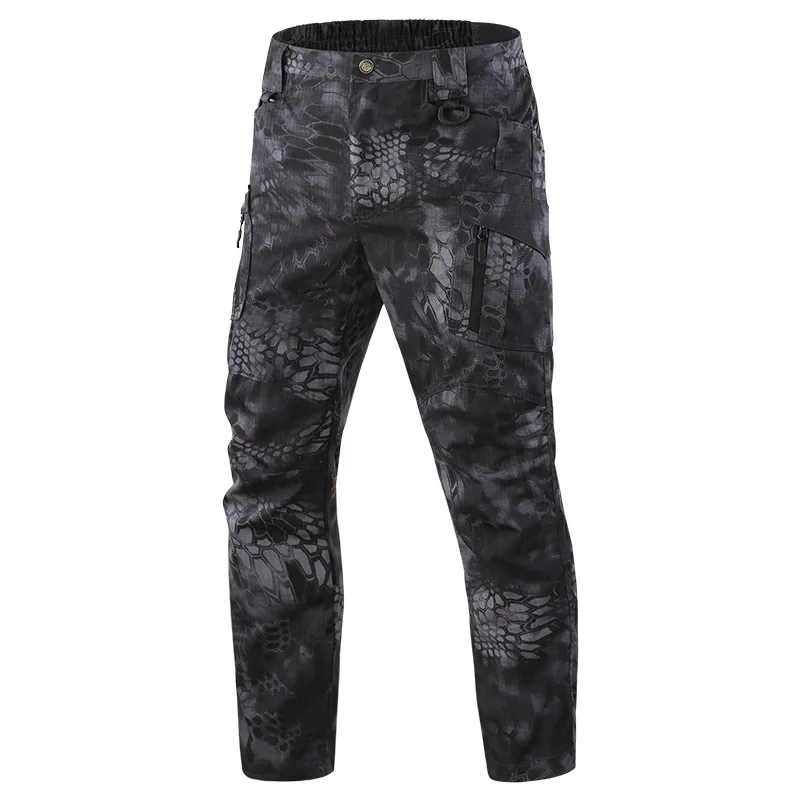 Брюки мужские камуфляжные для активного отдыха, тактические боевые быстросохнущие тренировочные штаны для рыбалки, большие размеры 5XL, на в... от AliExpress WW