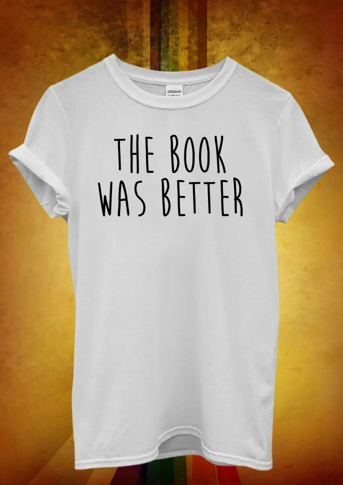 The Book Was Better Hipster для мужчин женщин футболка унисекс жилет Мода 1112 г. стиль хип хоп