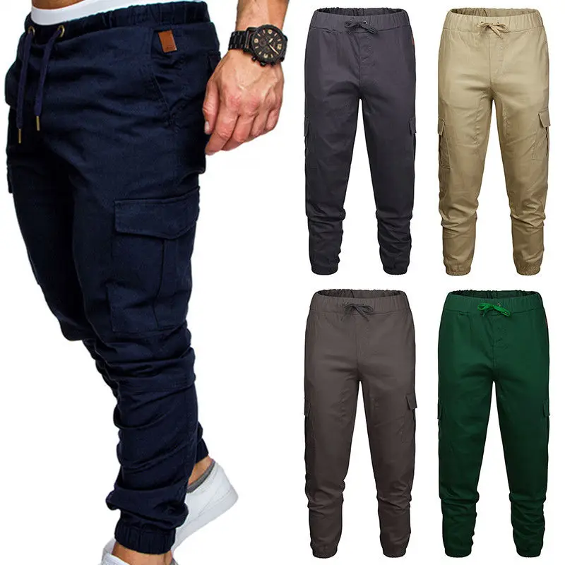 Мужские тонкие брюки из Твила Jogger Fit Shirring мужские городская мода молния рубашка