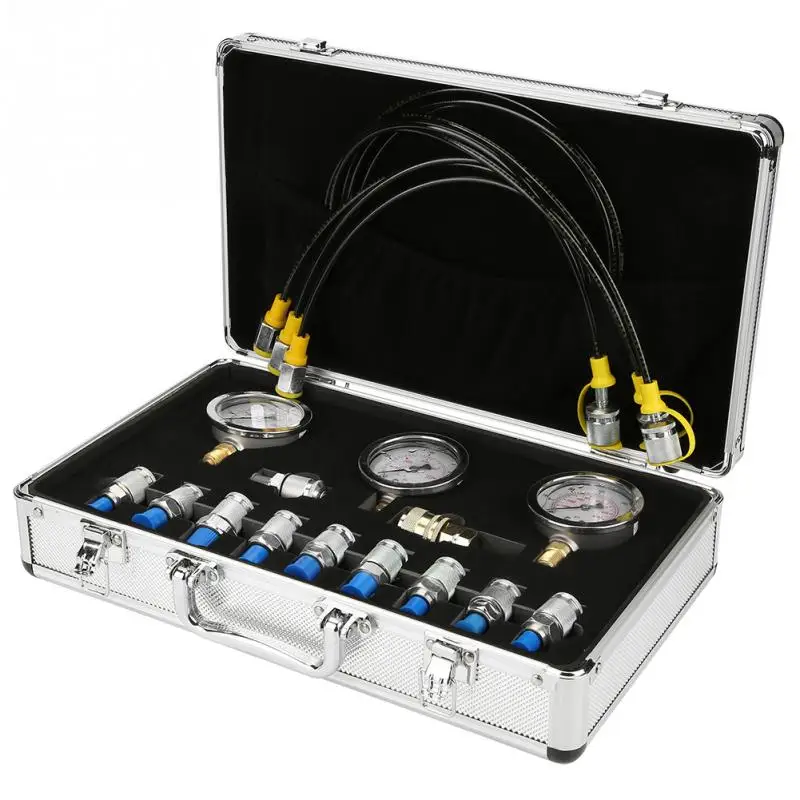 Испытательный комплект гидравлического давления экскаватора с испытательной