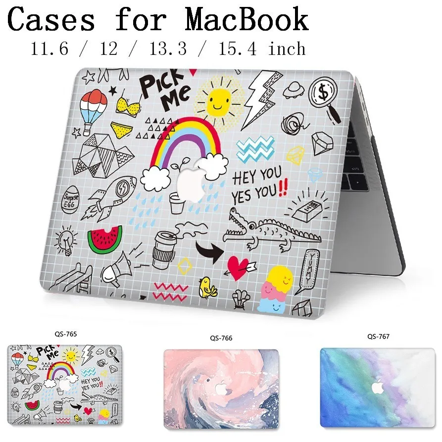 Новый чехол для ноутбука аксессуары Apple MacBook Air Pro retina 11 12 13 15 3 4 дюймов с сенсорной