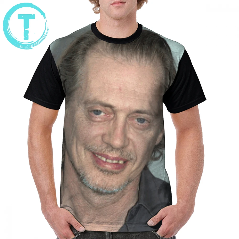 Сопрано футболка Стив Бушеми 100 полиэстер Забавный Графический Футболка мужская