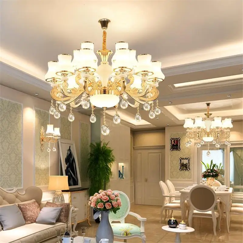 Lampadari Moderni Chandelier Loft Decor Fixtures Deco Maison Lampara Colgante Crystal Light Hanging Lamp Luminaria Hanglamp | Освещение