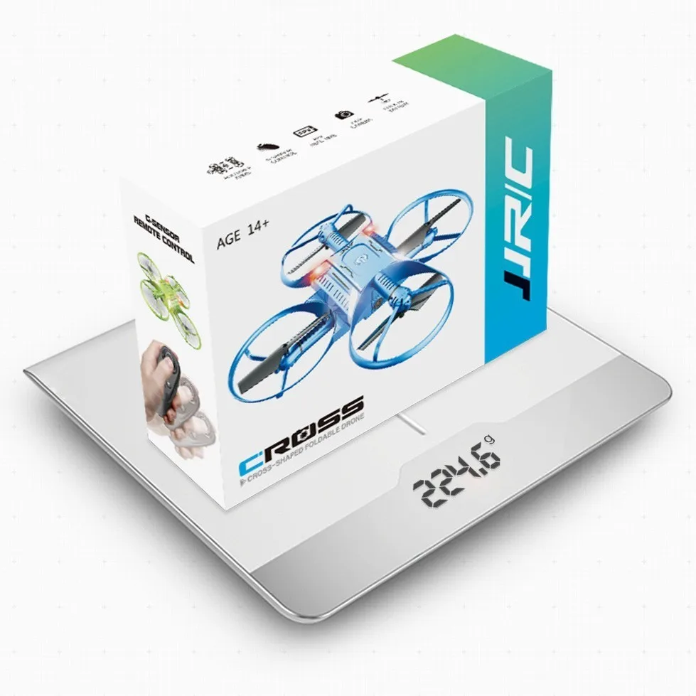 JJRC мини-Дрон Wi-Fi FPV 720P HD камера RC Квадрокоптер складной рычаг Дрон удаленный