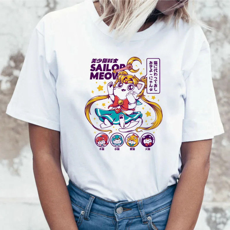 80s Топ футболка высокое качество 90s одежда Science Women Trippy Pattern тренд эскиз женская