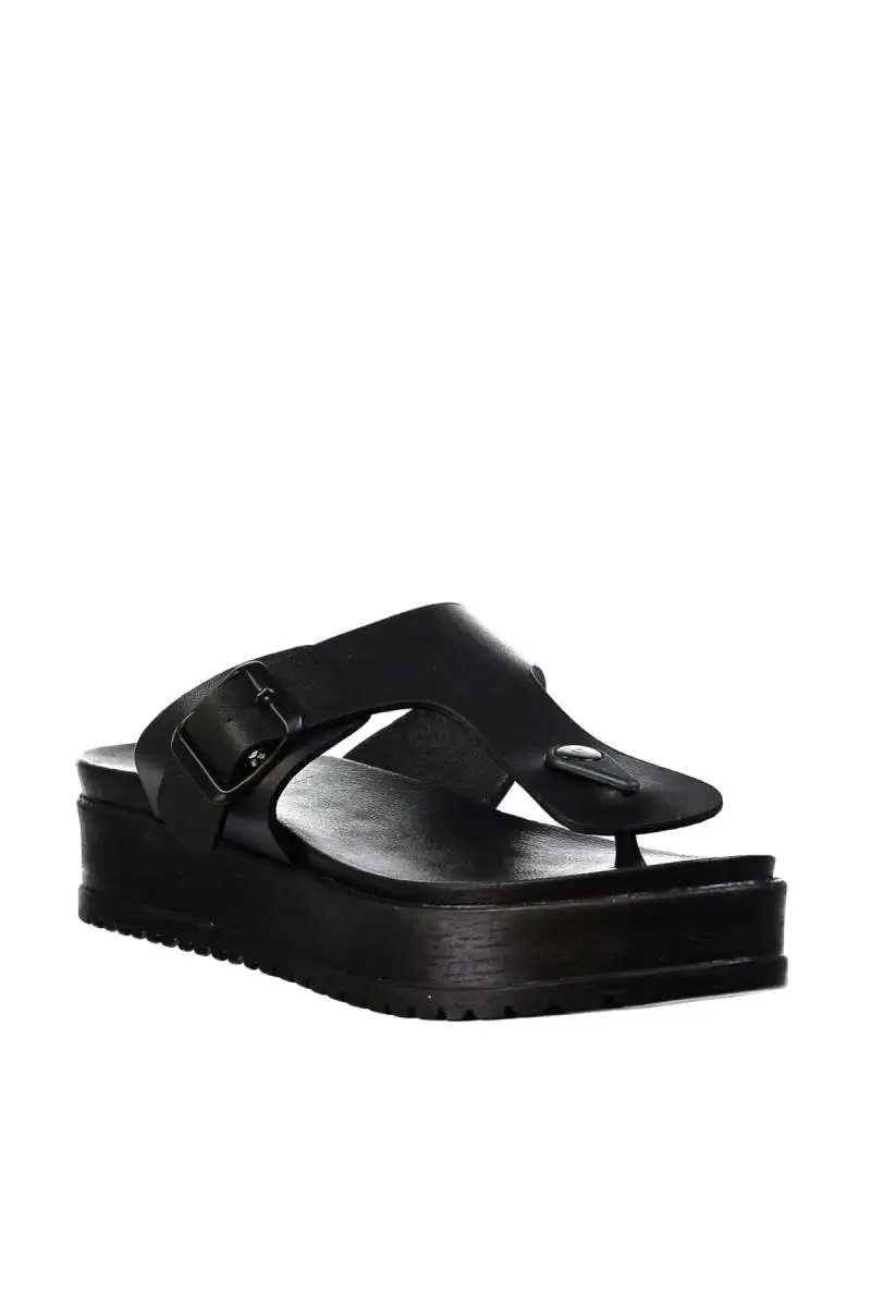 Trendyol черные женские тапочки TAKSS19OZ0012 | Обувь