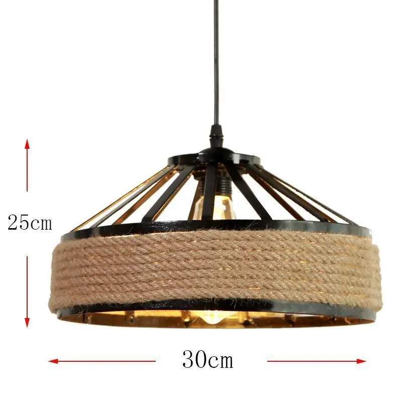 Bambini Touw Decoracao Para Casa De Techo Moderna Hanging Lamp Deco Maison Suspension Luminaire Lampara Colgante Hanglamp | Освещение