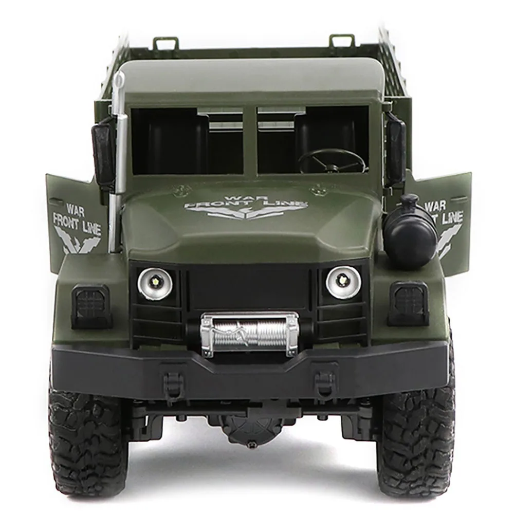 JJRC Q63 1:16 Радиоуправляемый Военный грузовик радиоустановка 6WD гусеничный