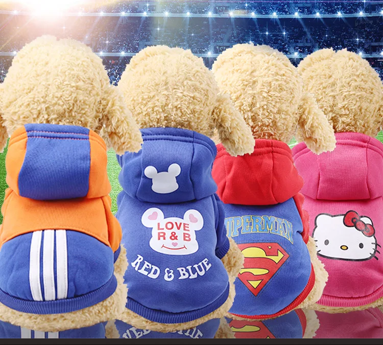 Спортивная одежда для домашних животных с капюшоном | Дом и сад
