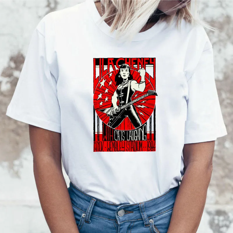 Женская футболка с рисунком в Корейском стиле грубая крутая технологией Meme