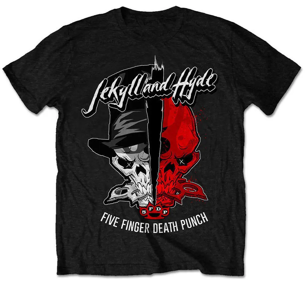 Новая черная рубашка с пятью пальцами и гидом (SML 2XL) badhabitmerch|Мужские футболки| |