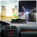 Автомобильный держатель HUD проекционный Кронштейн проектора для GPS навигатора телефона поставляется с беспроводной зарядкой