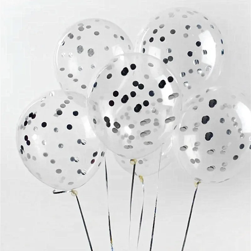 10/20 шт 12 дюймов блестящие конфетти шарики свадебные украшения Globos для дня