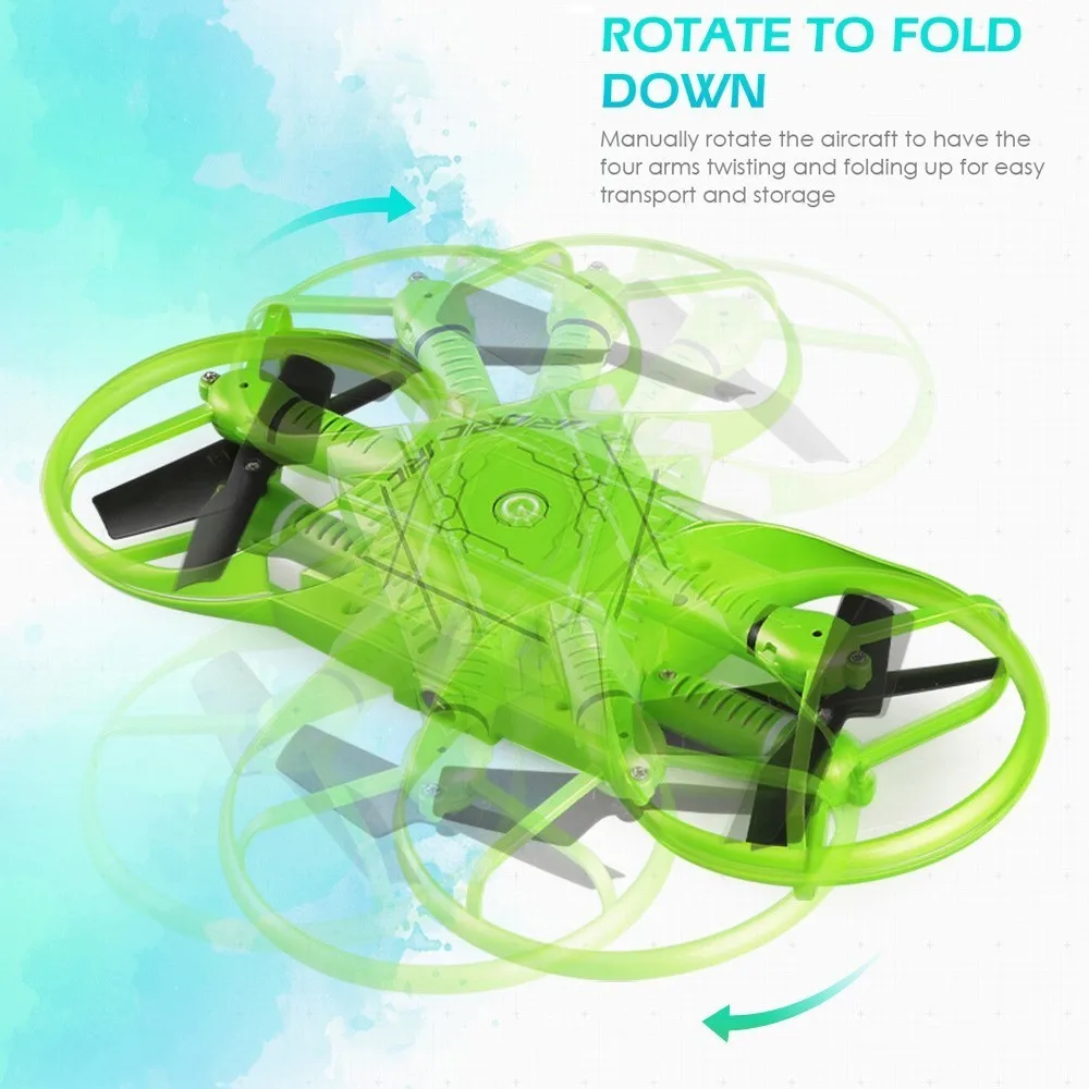 JJRC мини-Дрон Wi-Fi FPV 720P HD камера RC Квадрокоптер складной рычаг Дрон удаленный