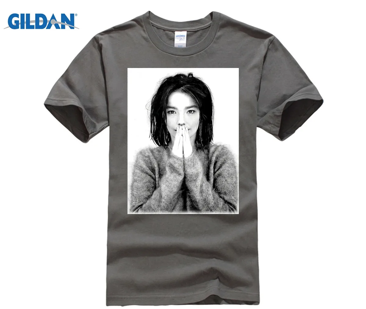 GILDAN The Ice Cubes Bjork 132 футболка Исландская 90s Поп Футболка мужские футболки бренд