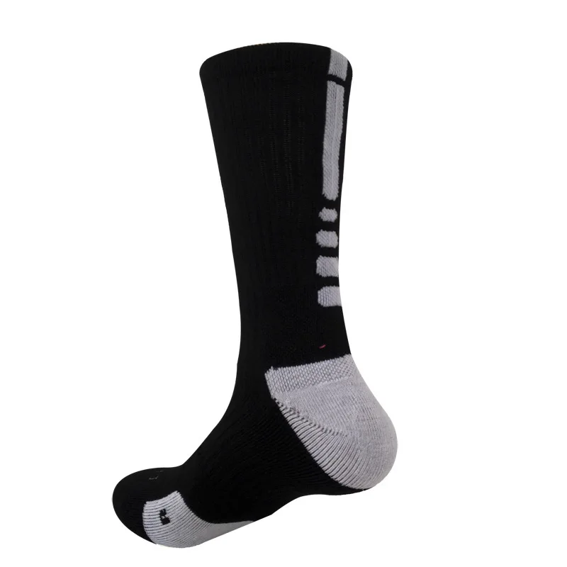 Cross-Border Basketball Dri-FIT высокие спортивные носки Длинные элитные хлопок толстые с