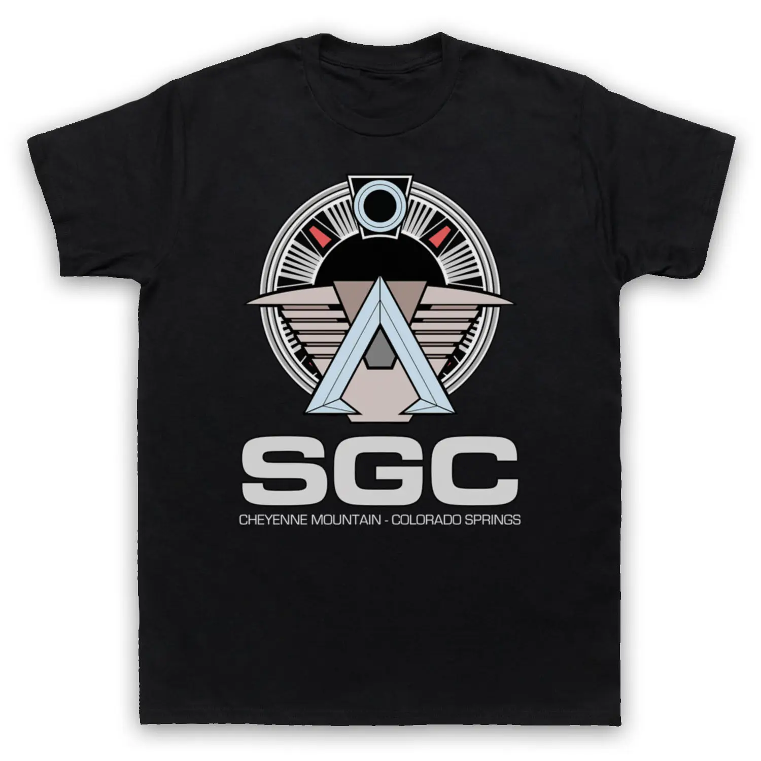 SGC STARGATE Nautical STAR GATE COMMAND Футболка Мужская детская размеры и COLS хип хоп футболка
