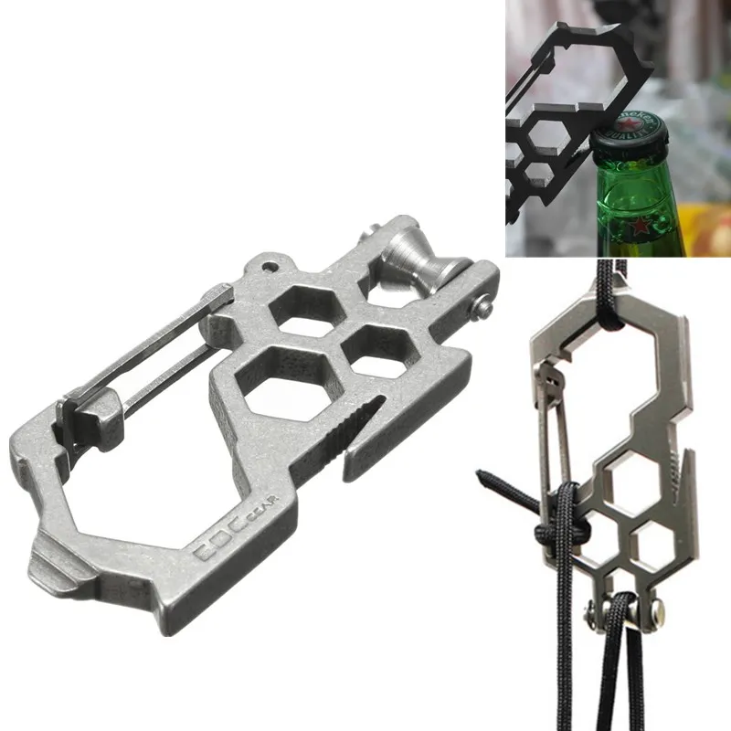 Карабин походная Пряжка для выживания в лагере подвешивание парабинер мульти