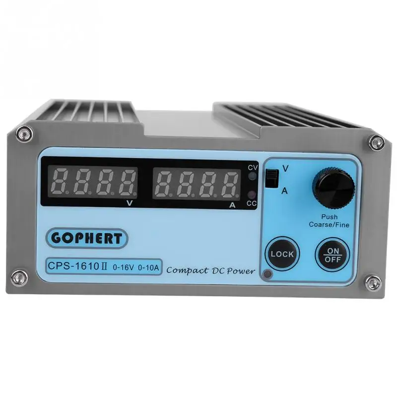 CPS 1610 Регулируемый DC Питание 110V/220V Цифровой Дисплей мини переменный Фильтр с