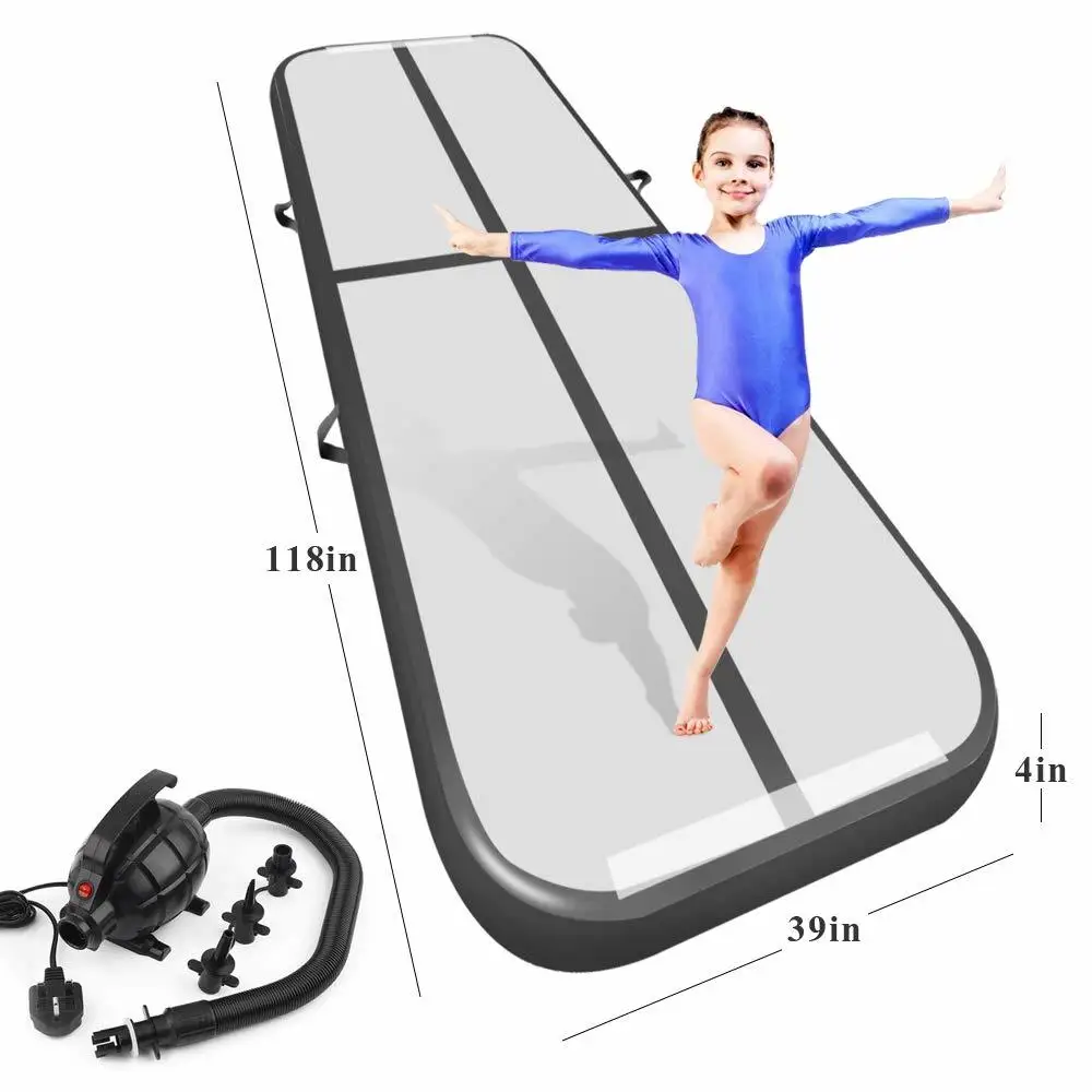 

(4m5m6m)*2m*0.2m Inflatable Gymnastics Airtrack Tumbling Air Track Floor Trampoline For Home Use/training/cheerleading/beach