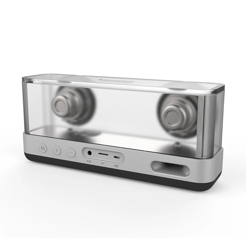 Прозрачная домашняя система Bluetooth динамик 4 2 W king s портативный с TF 20 Вт