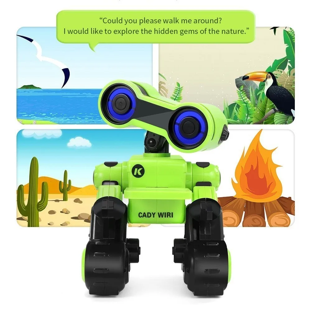 JJRC R13 CADY WIRI умный RC робот программируемый forTouch управление голосовое сообщение