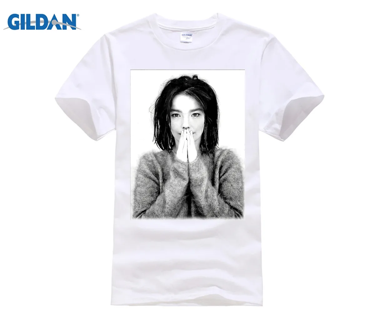 GILDAN The Ice Cubes Bjork 132 футболка Исландская 90s Поп Футболка мужские футболки бренд