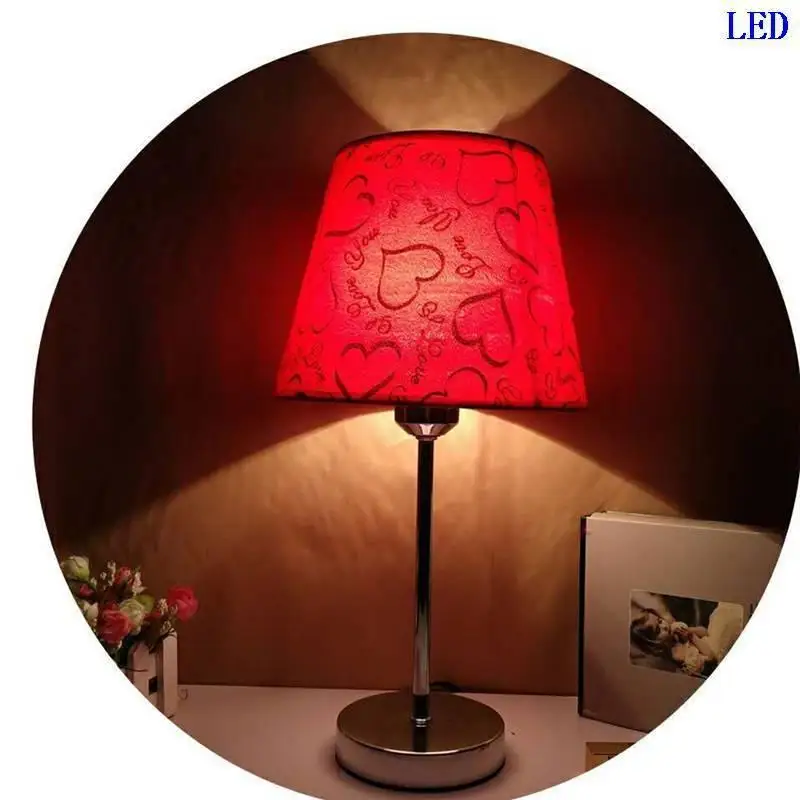 Chambre Европейский Tischlampe Noche Tafellamp для гостиной стол дома Lampara De Mesa Abajur Para Quarto Deco