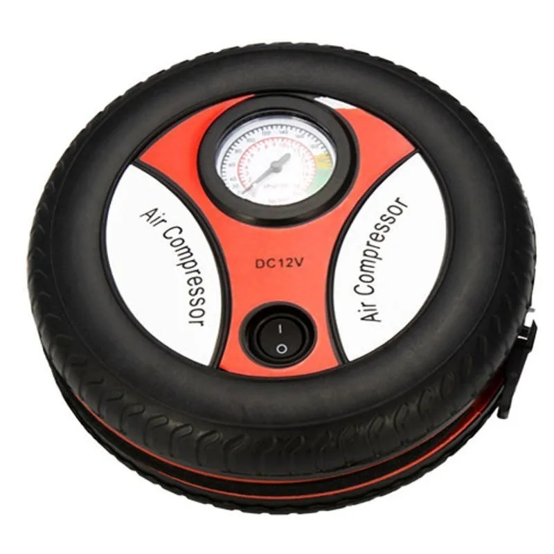 12V Портативный колесо компрессора воздуха 260psi насос подкачки шин автомобилей