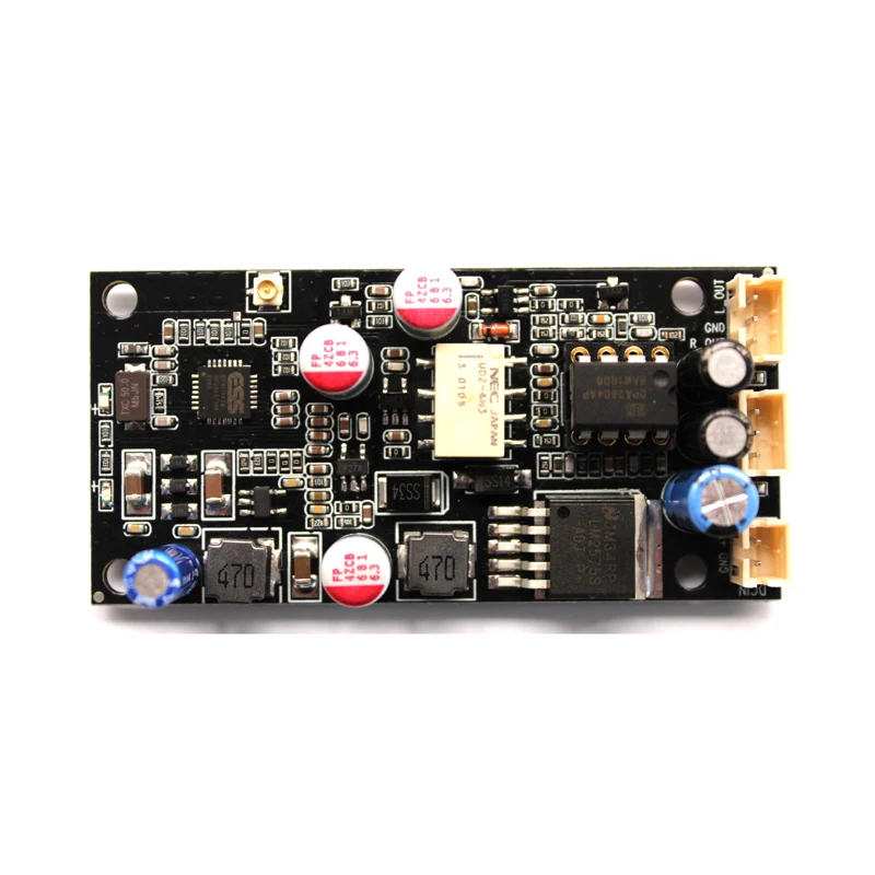 

Bluetooth 5,0 приемник плата ES9018 декодер ЦАП ies плата Антенна AUX diy усилитель поддержка 24 бит/96 кГц DC 12 В 24 в автомобиль