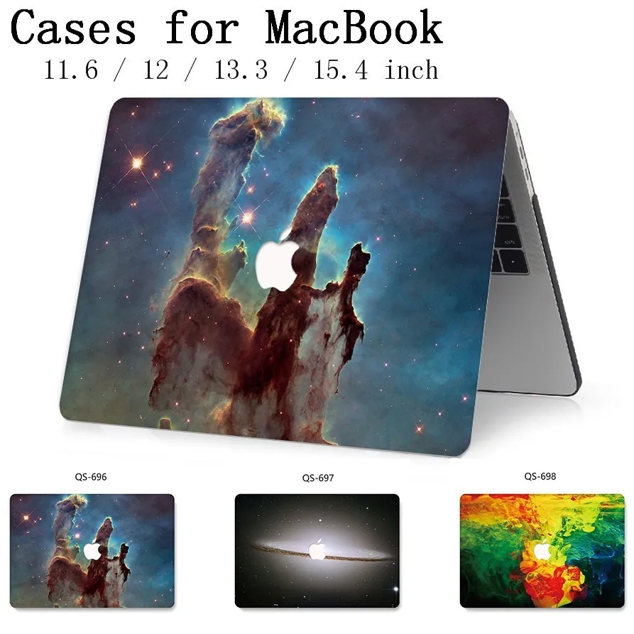 Для 2019 Apple MacBook Air Pro retina 11 12 13 15 3 4 дюймов с защитой экрана + клавиатура чехол для