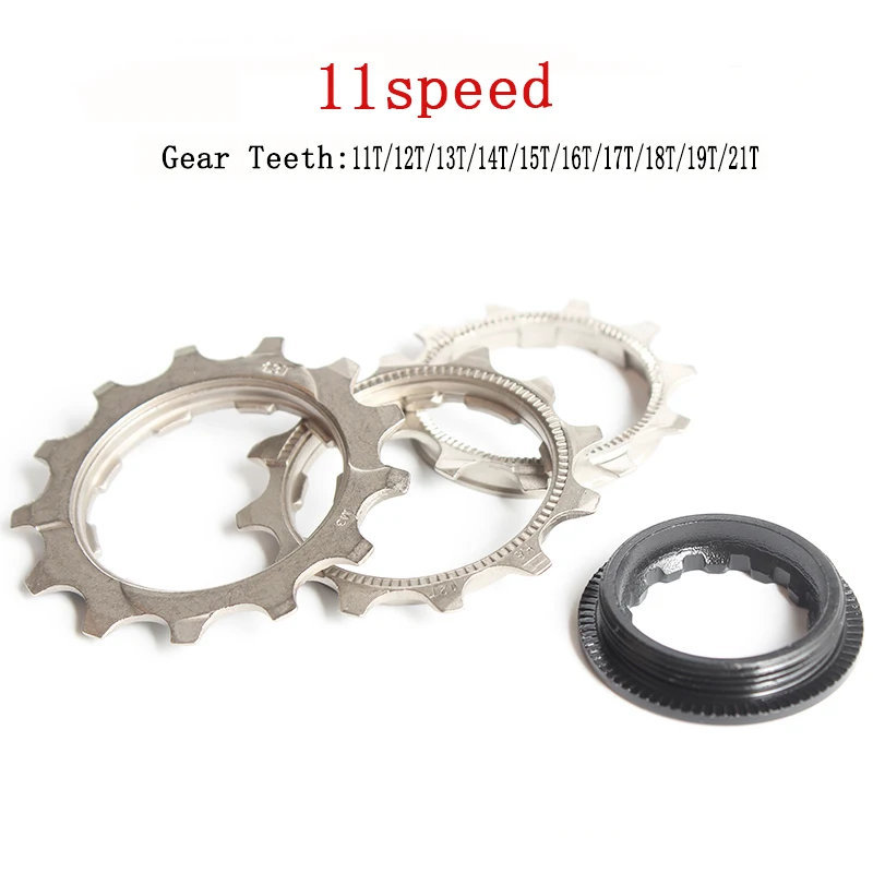 Mountain Bicycle Flywheel Teeth 11T 12T 13T 14T 15T 16T 17T 18T 19T 21T 11 SpeedSteel Freewheel Gear Denticulate Repair Parts