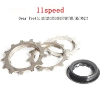 mountain bicycle flywheel teeth 11t 12t 13t 14t 15t 16t 17t 18t 19t 21t 11 speedsteel freewheel gear denticulate repair parts