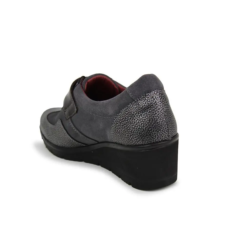 CAYETANO GIMENEZ WOMAN SKIN SHOES комфорт башмак закрыт в кожи цвет серый|Женские кроссовки и