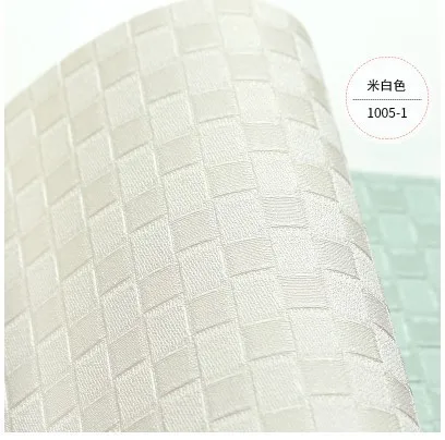 

Color Thick Mosaic Plaid Solid Modern Waterproof Wallpaper Black Beige Hotel Clothing Store Living Room Background Wall Paper