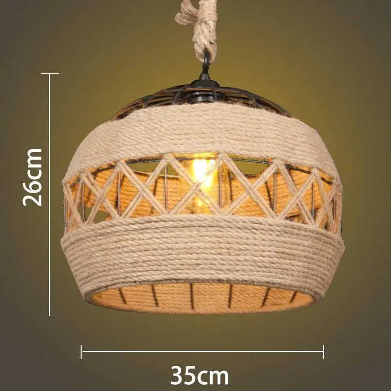 Bambini Touw Decoracao Para Casa De Techo Moderna Hanging Lamp Deco Maison Suspension Luminaire Lampara Colgante Hanglamp | Освещение