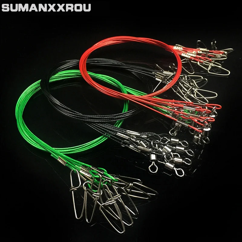 10 шт. рыболовная проволока stripAnti bite леска веревка рыболовные снасти приманки