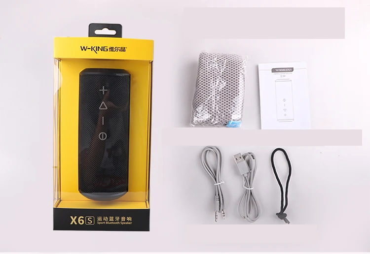 W king X6S Динамик Беспроводной Bluetooth аудио для путешествий с 200 Батарея наружный