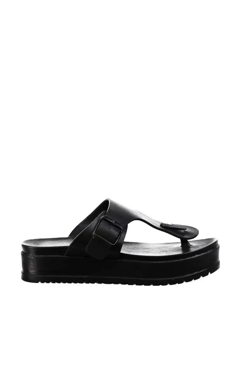 Trendyol черные женские тапочки TAKSS19OZ0012 | Обувь