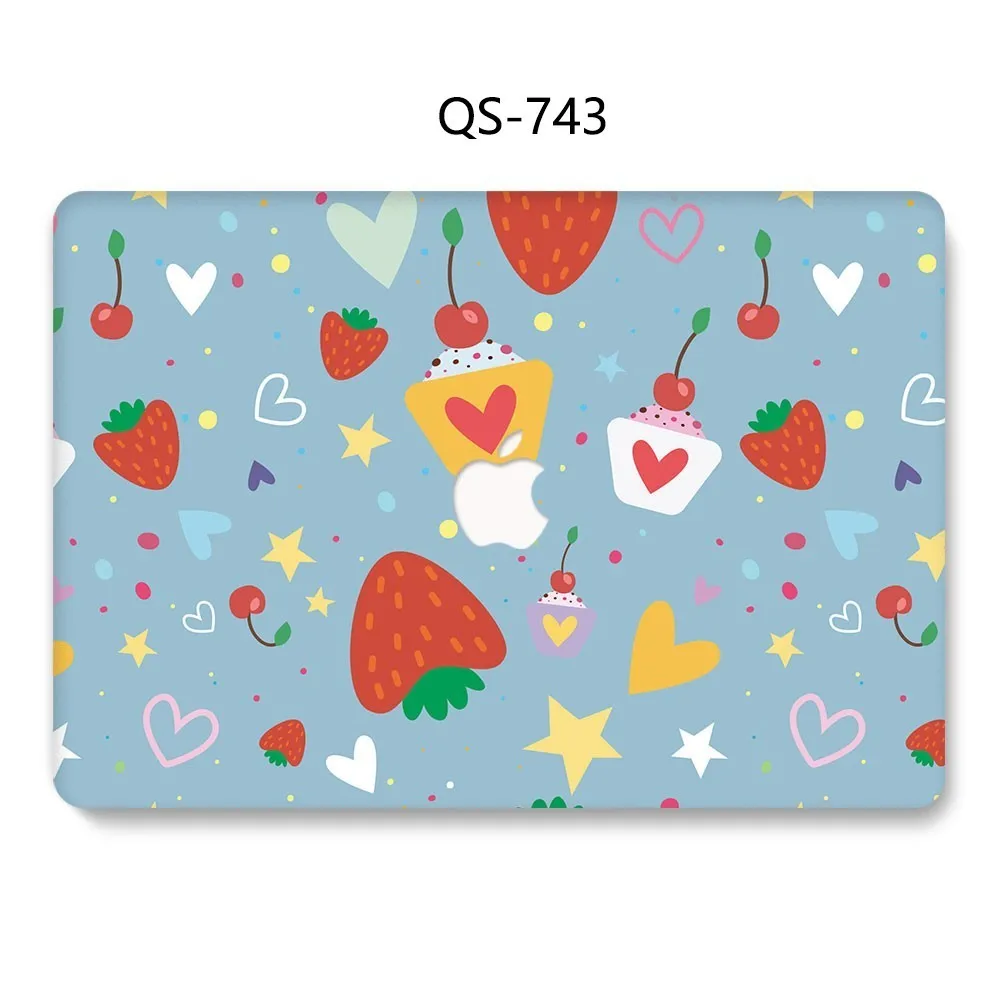 Новый чехол для ноутбука Apple MacBook Air Pro retina 11 12 13 15 3 4 дюймов с сенсорной панелью +
