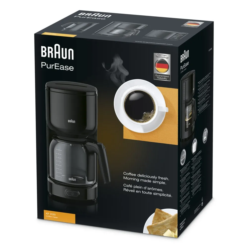 Капельная кофеварка Braun KF 3120BK | Бытовая техника