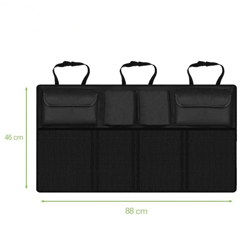 Multi-use Oxford Automobile Seat Back Organizers Universal Car Trunk Organizer Adjustable Backseat Storage Bag Net High Capacity |