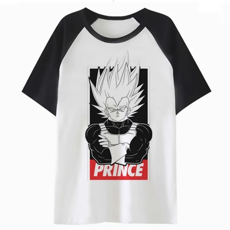 dragon ball t shirt men super saiyan dbz vegeta t-shirt sun goku tshirt DragonBall z male AF5 AFC | Мужская одежда