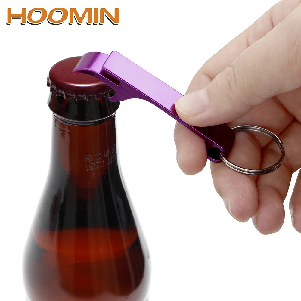 Брелок для ключей HOOMIN инструмент открытия напитков в баре из алюминия цвет