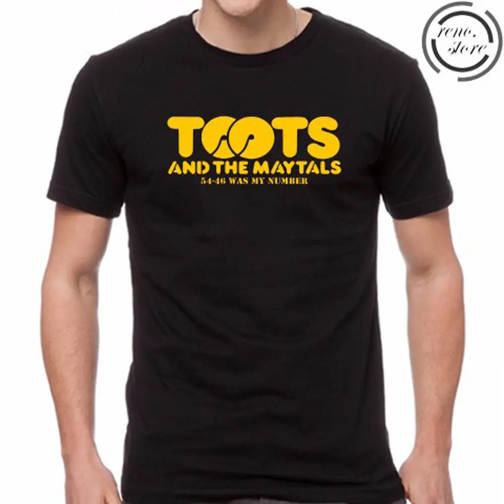 Мужская черная футболка с логотипом Toots and The Maytals размер S M L XL 2XL 3XL|Мужские