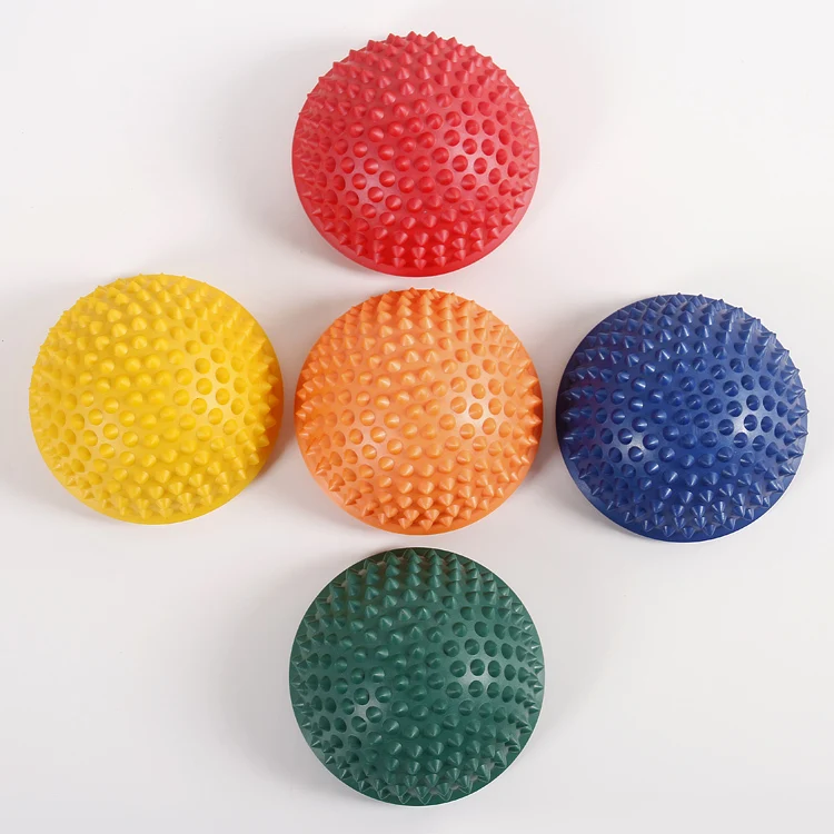 

5Pieces/set Yoga Half Ball Physical Fitness Appliance Exercise Balance Ball Point Massage Stepping Stones GYM Yoga Balls Pilates