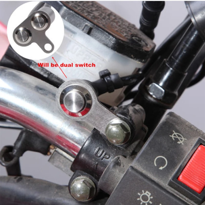 An Adjustable Mounting Waterproof Switch Button DC12V Headlight For ON-OFF Handlebars Of Motorcycles | Автомобили и мотоциклы