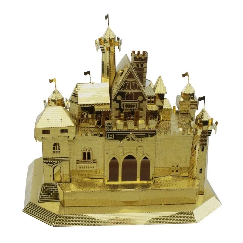 Забавный металлический 3D-пазл &quotСпящая красавица&quot &quotсделай сам&quot детские